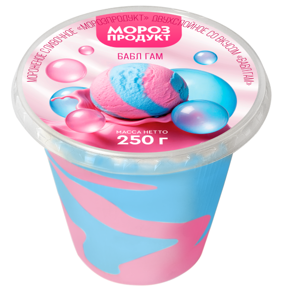 «MOROZPRODUCT» bubblegum butter glass plastic «MOROZPRODUCT» bubblegum butter glass plastic